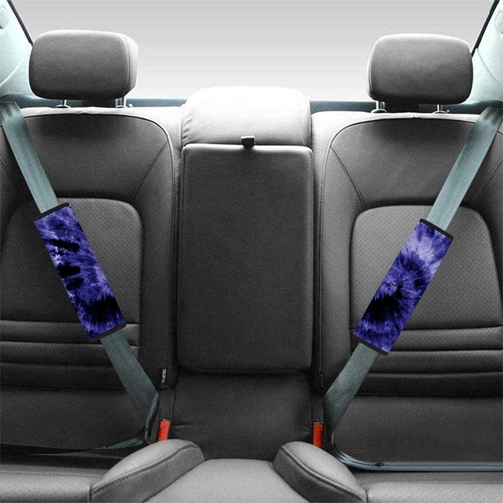 Tie Dye Blue Seat Belt Cover-grizzshop