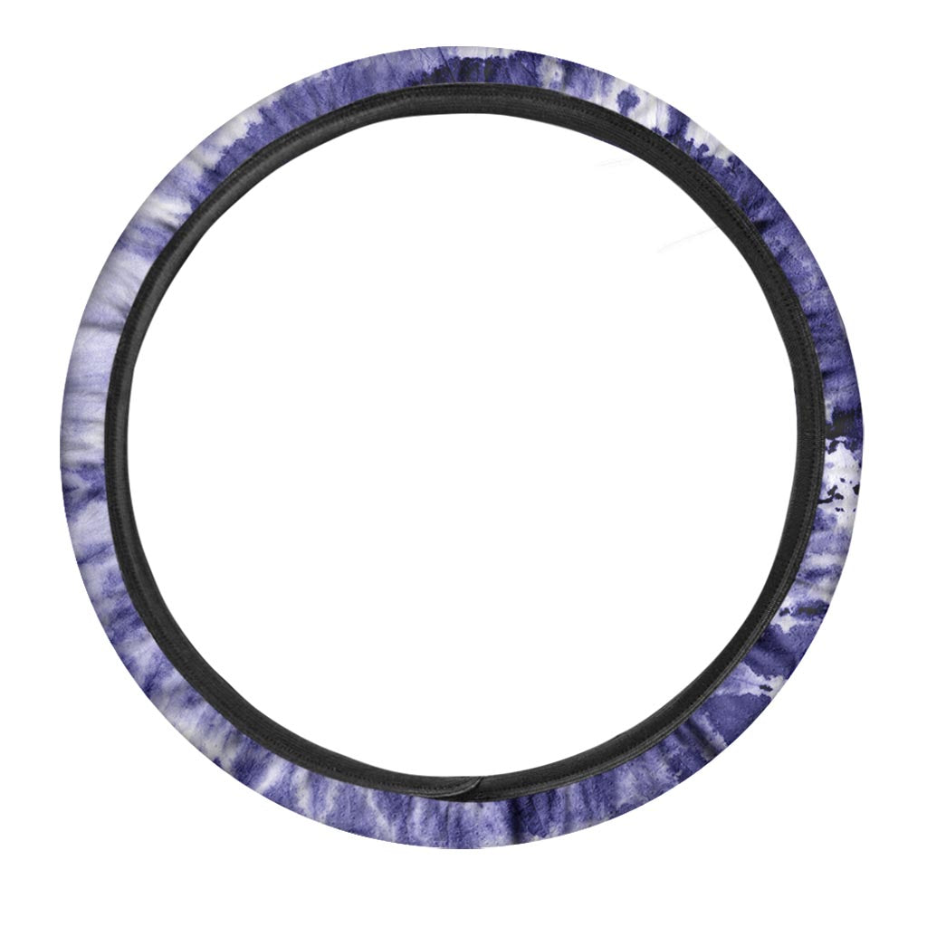 Tie Dye Blue Steering Wheel Cover-grizzshop