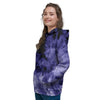 Tie Dye Blue Women's Hoodie-grizzshop