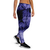 Tie Dye Blue Women's Joggers-grizzshop