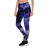 Tie Dye Blue Women's Leggings-grizzshop