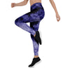 Tie Dye Blue Women's Leggings-grizzshop