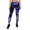 Tie Dye Blue Women's Leggings-grizzshop