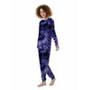 Tie Dye Blue Women's Pajamas-grizzshop