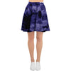 Tie Dye Blue Women's Skirt-grizzshop