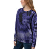 Tie Dye Blue Women's Sweatshirt-grizzshop