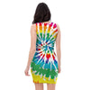 Tie Dye Bodycon Dress-grizzshop