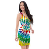 Tie Dye Bodycon Dress-grizzshop