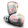 Tie Dye Bright Swirl Print Boxing Gloves-grizzshop