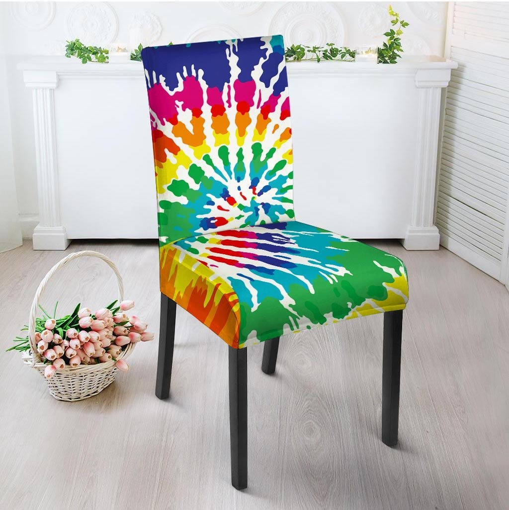 Tie Dye Chair Cover-grizzshop