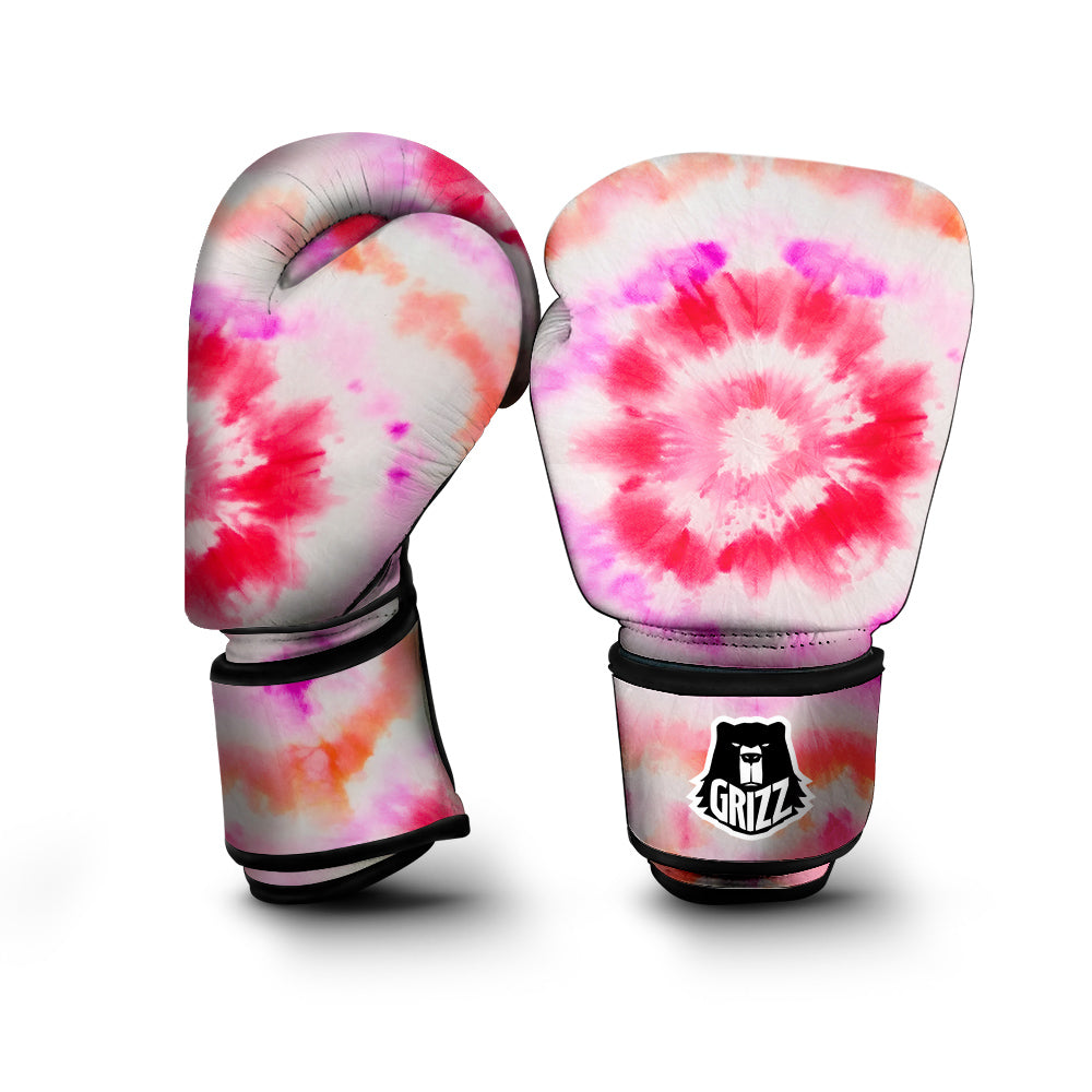 Tie Dye Circle Print Boxing Gloves-grizzshop