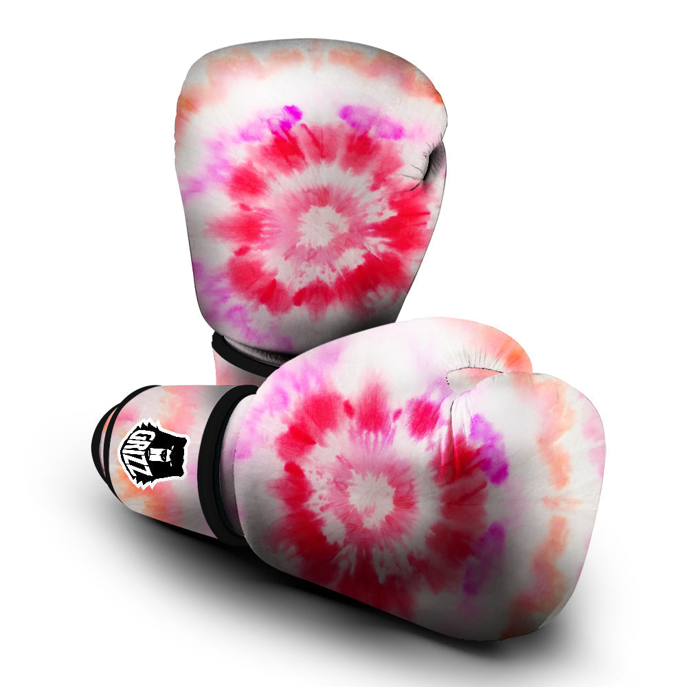 Tie Dye Circle Print Boxing Gloves-grizzshop