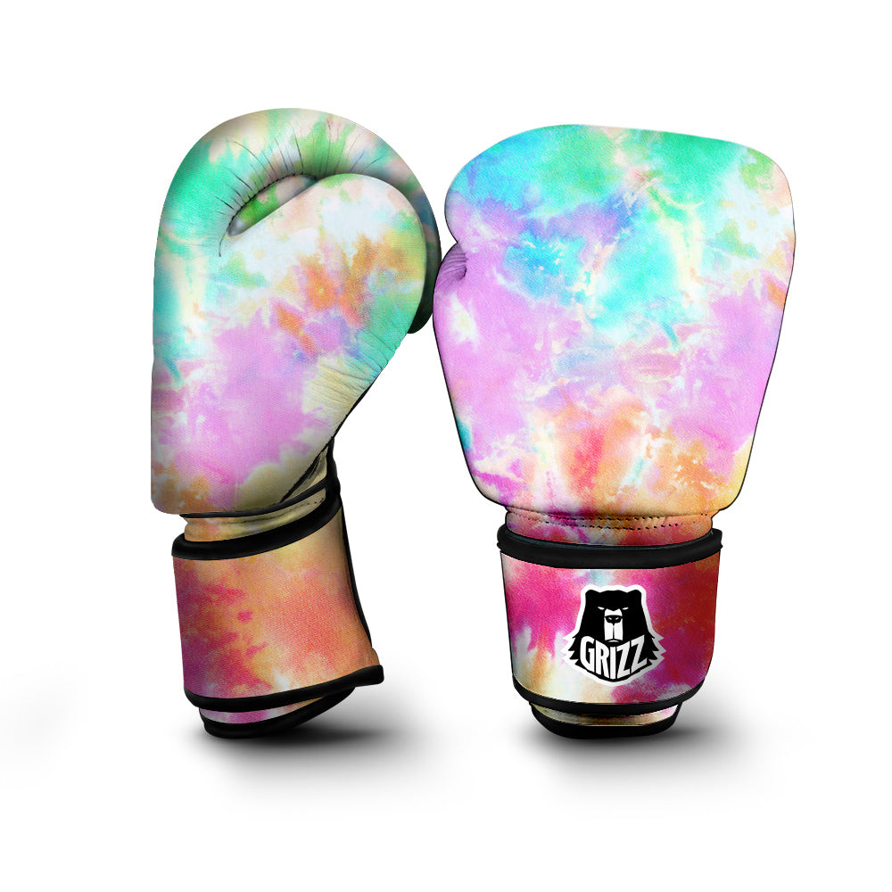 Tie Dye Colorful Print Boxing Gloves-grizzshop