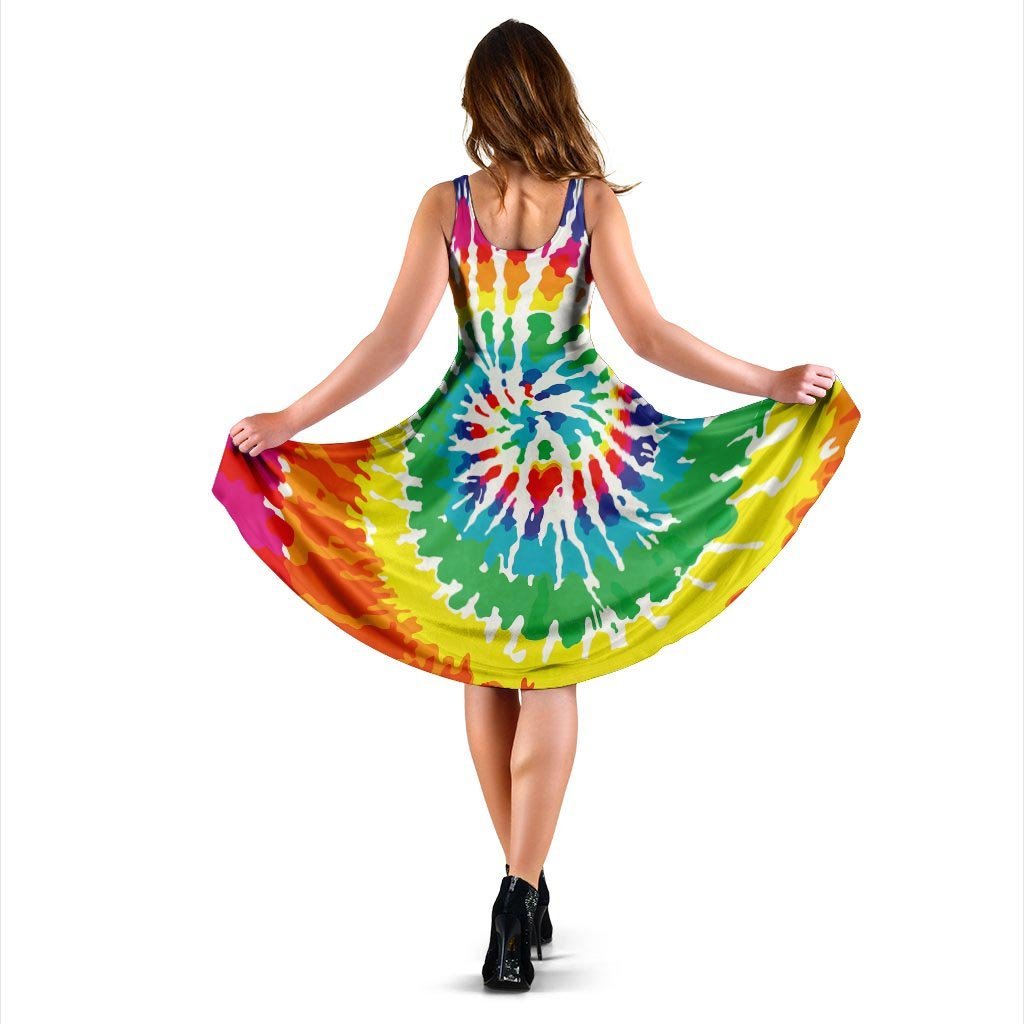 Tie Dye Dress-grizzshop