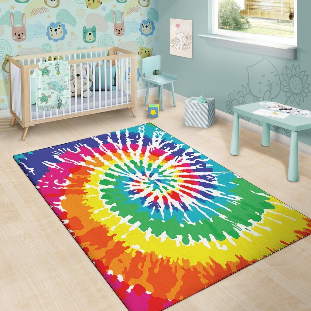 Tie Dye Floor Mat-grizzshop