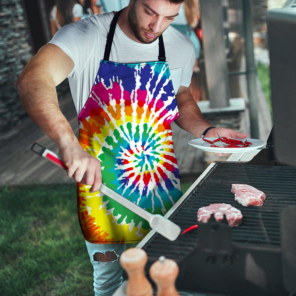 Tie Dye Men's Apron-grizzshop