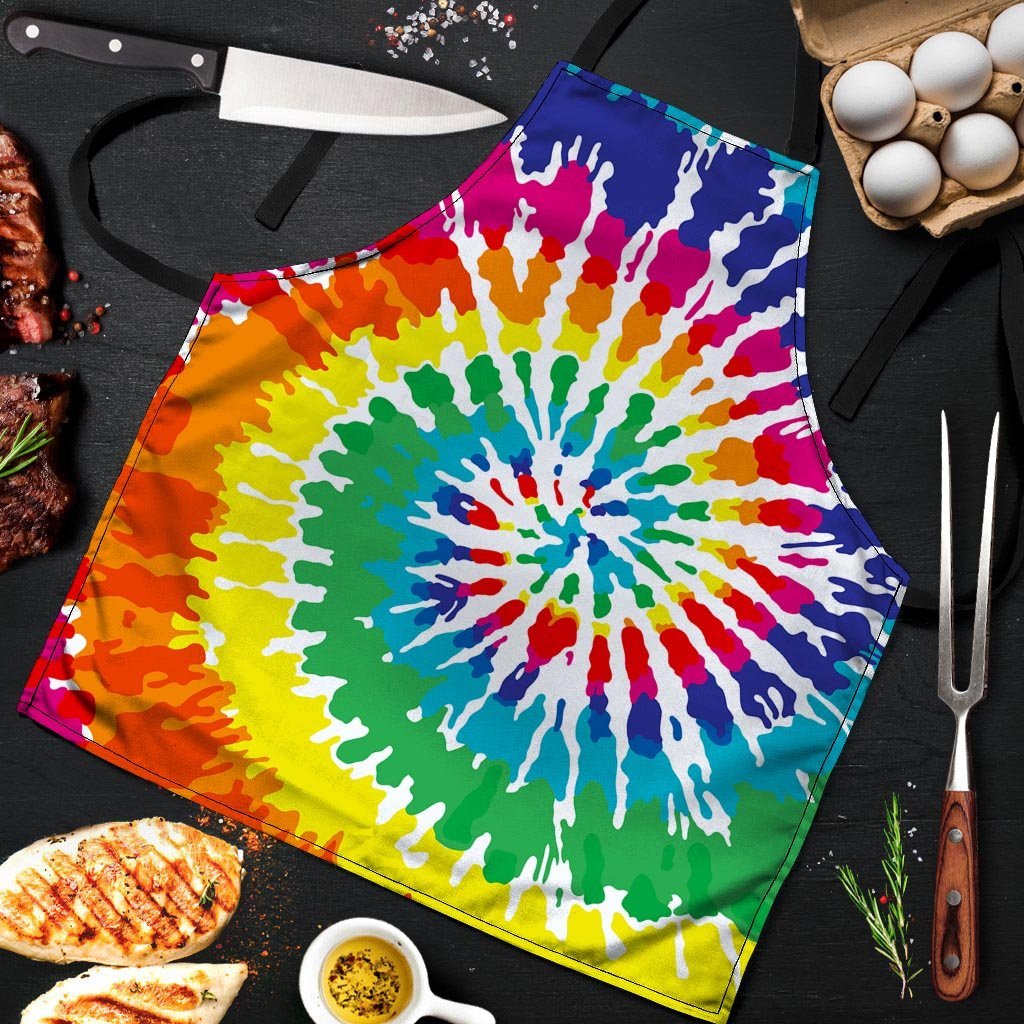 Tie Dye Men's Apron-grizzshop