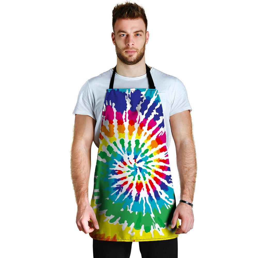 Tie Dye Men's Apron-grizzshop