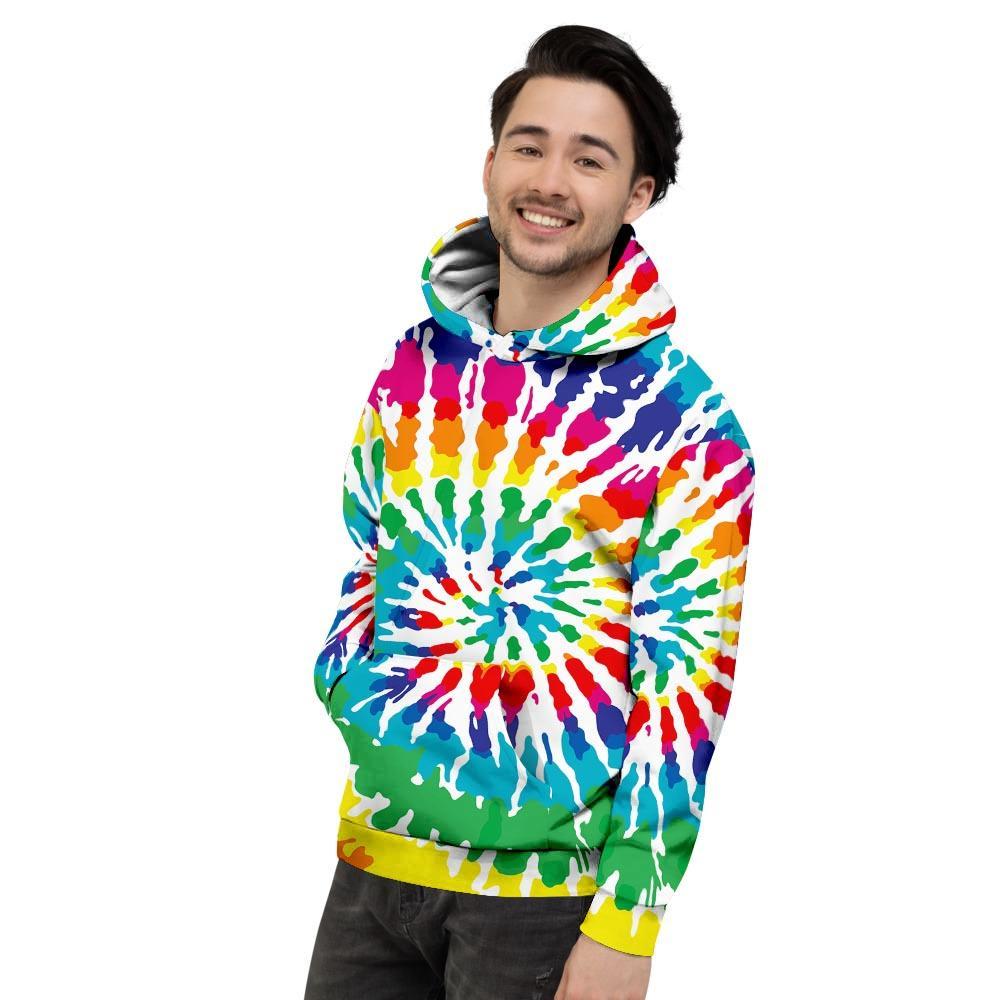 Tie Dye Men's Hoodie-grizzshop