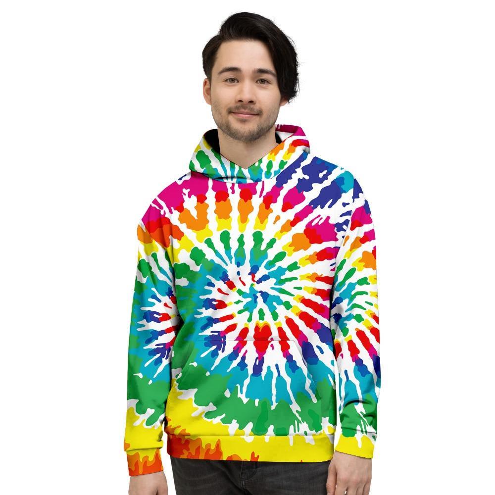 Tie Dye Men's Hoodie-grizzshop
