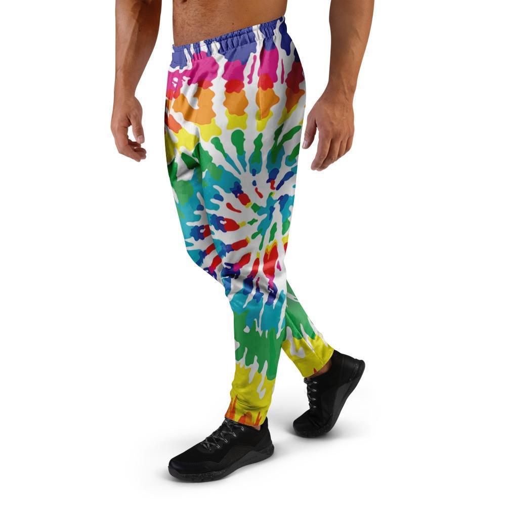 Tie Dye Men's Joggers-grizzshop