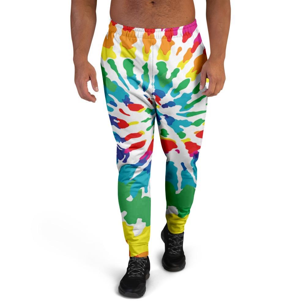 Tie Dye Men's Joggers-grizzshop
