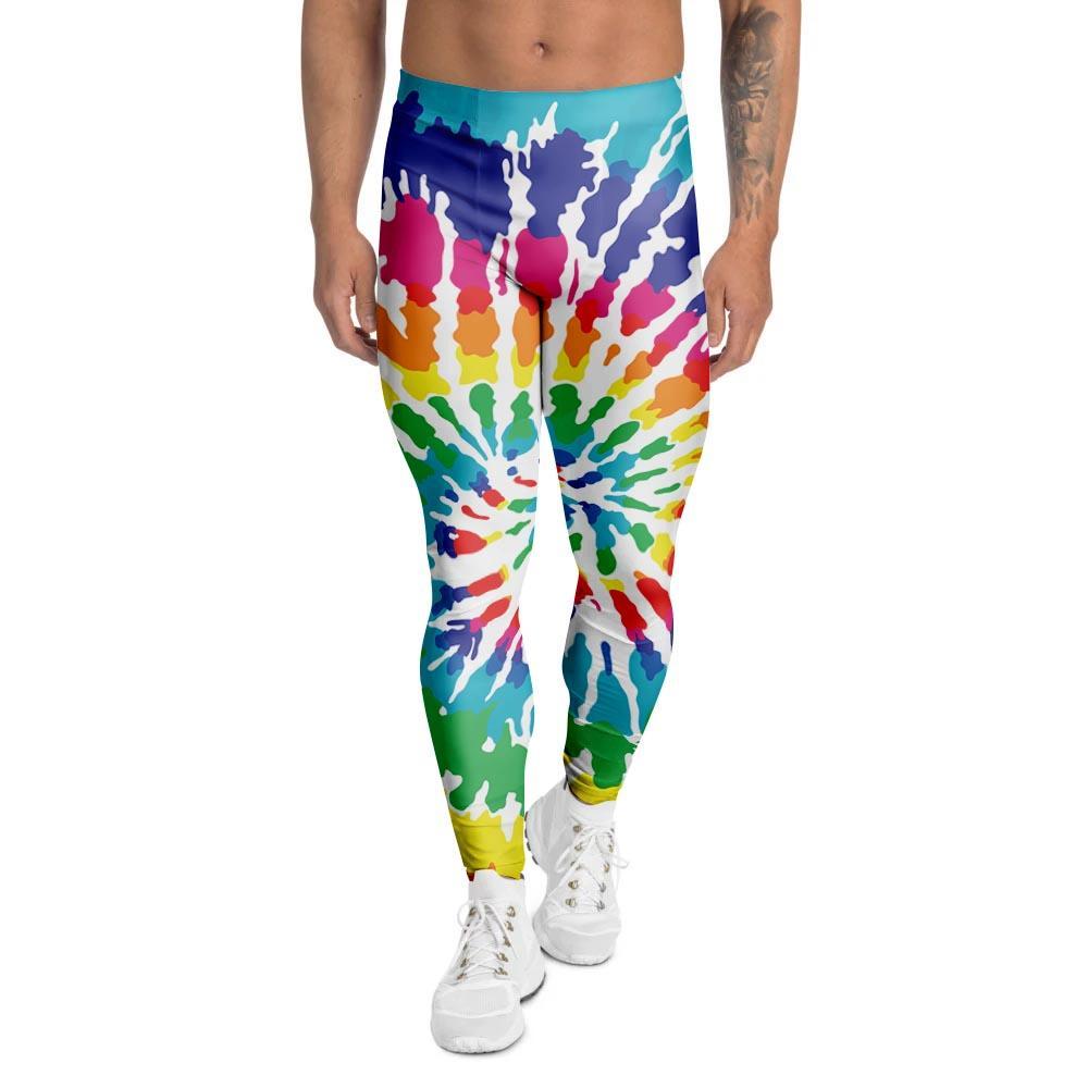 Tie Dye Men's Leggings-grizzshop