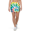 Tie Dye Mini Skirt-grizzshop