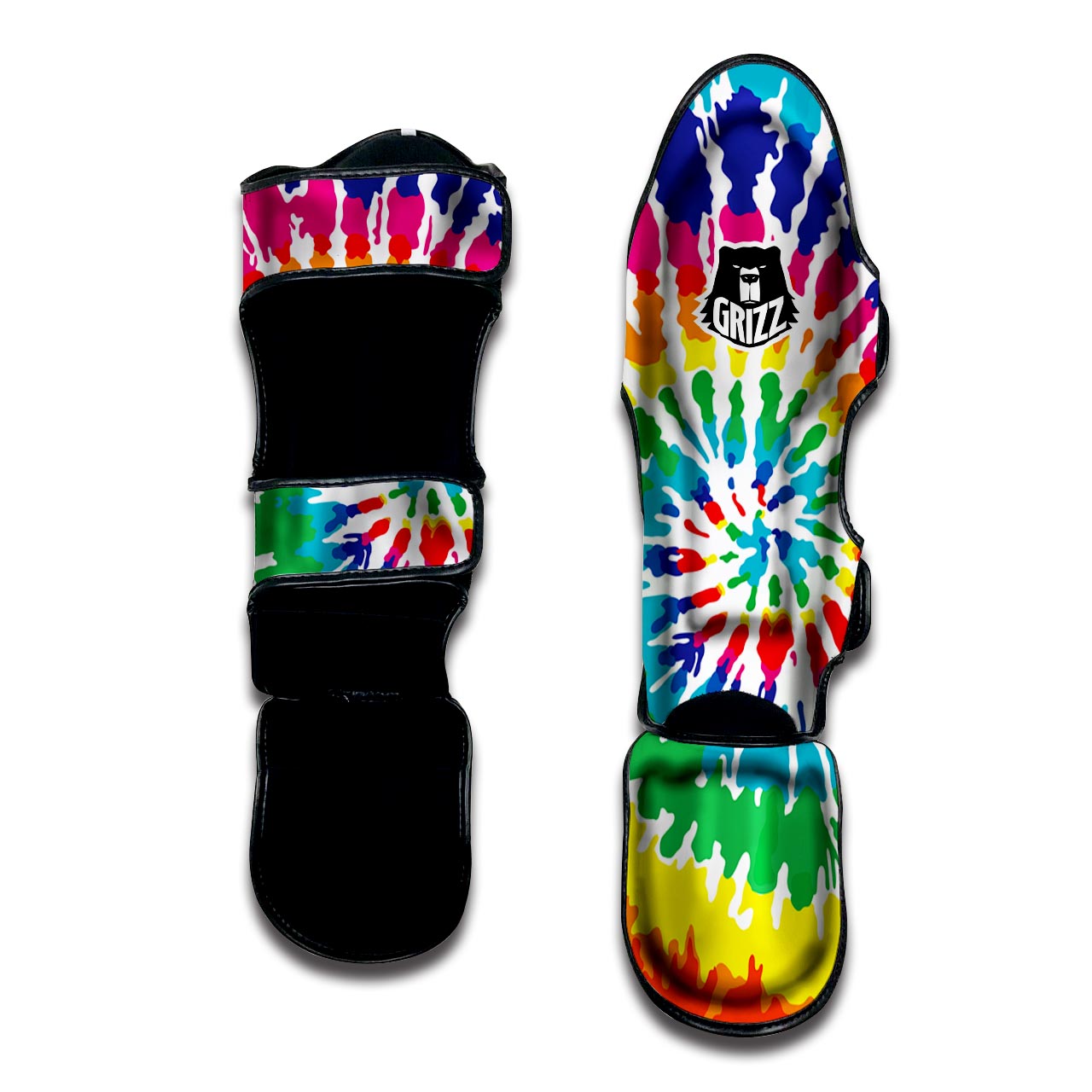 Tie Dye Muay Thai Shin Guard-grizzshop