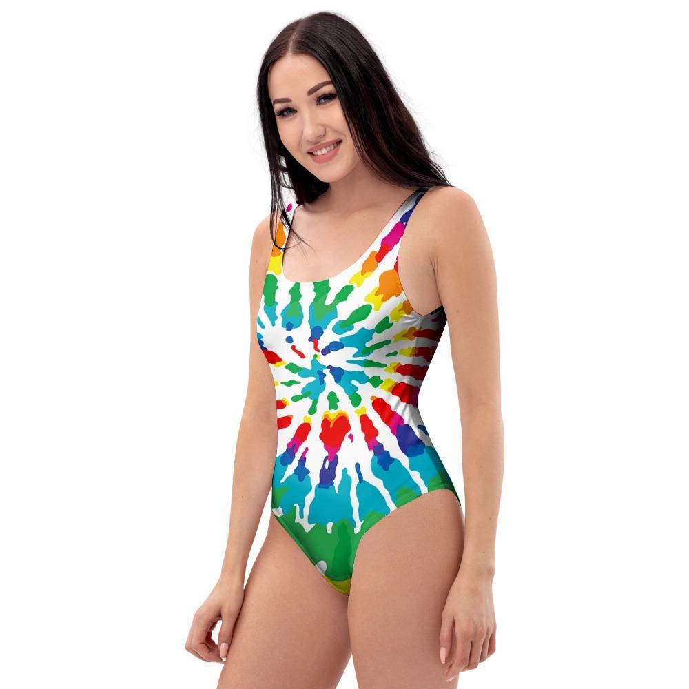 Tie Dye One Piece Swimsuite-grizzshop