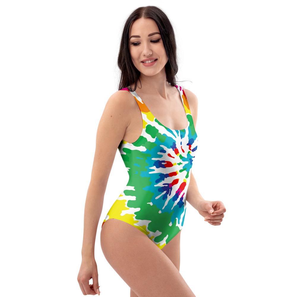 Tie Dye One Piece Swimsuite-grizzshop