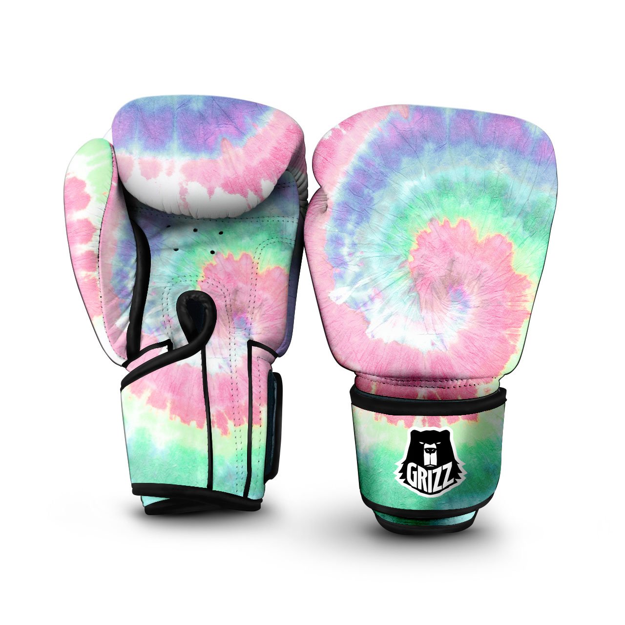 Tie Dye Pastel Print Boxing Gloves-grizzshop