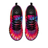 Tie Dye Pattern Print Black Sneaker-grizzshop