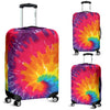 Tie Dye Pattern Print Luggage Cover Protector-grizzshop
