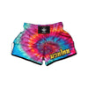 Tie Dye Pattern Print Muay Thai Boxing Shorts-grizzshop