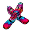 Tie Dye Pattern Print Muay Thai Shin Guards-grizzshop