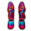 Tie Dye Pattern Print Muay Thai Shin Guards-grizzshop