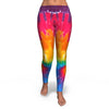 Tie Dye Pattern Print Pattern Women Leggings-grizzshop