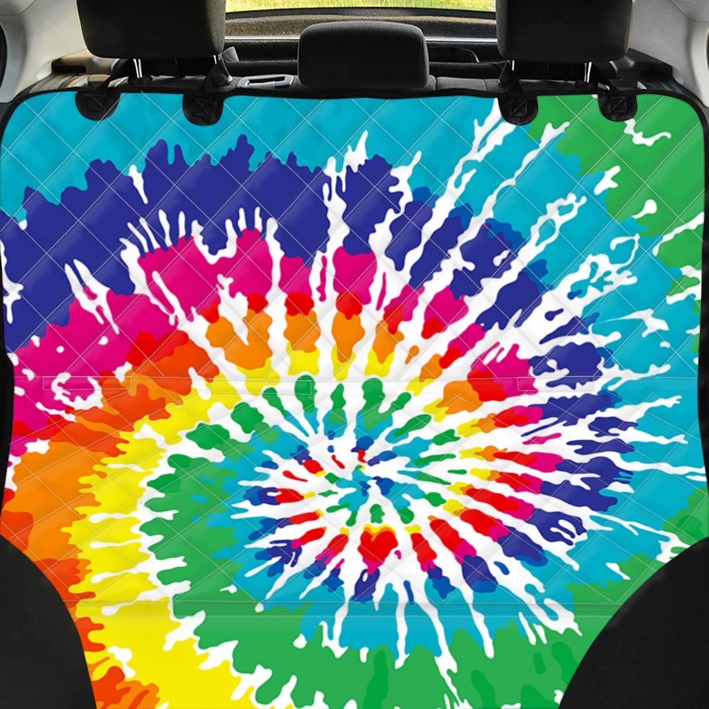 Tie Dye Pet Car Seat Cover-grizzshop
