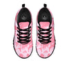 Tie Dye Pink Shibori Print Black Sneaker-grizzshop