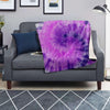 Tie Dye Purple Blanket-grizzshop