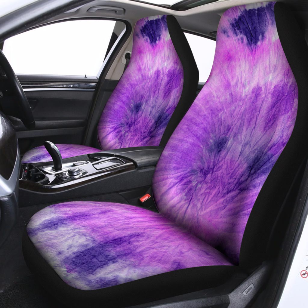 Tie Dye Purple Car Seat Covers-grizzshop