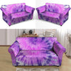 Tie Dye Purple Loveseat Cover-grizzshop