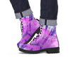 Tie Dye Purple Men's Boots-grizzshop