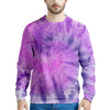 Tie Dye Purple Men's Sweatshirt-grizzshop