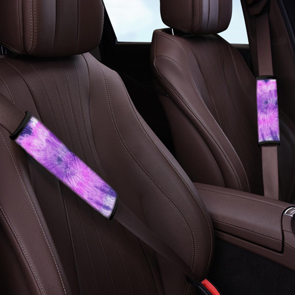Tie Dye Purple Seat Belt Cover-grizzshop