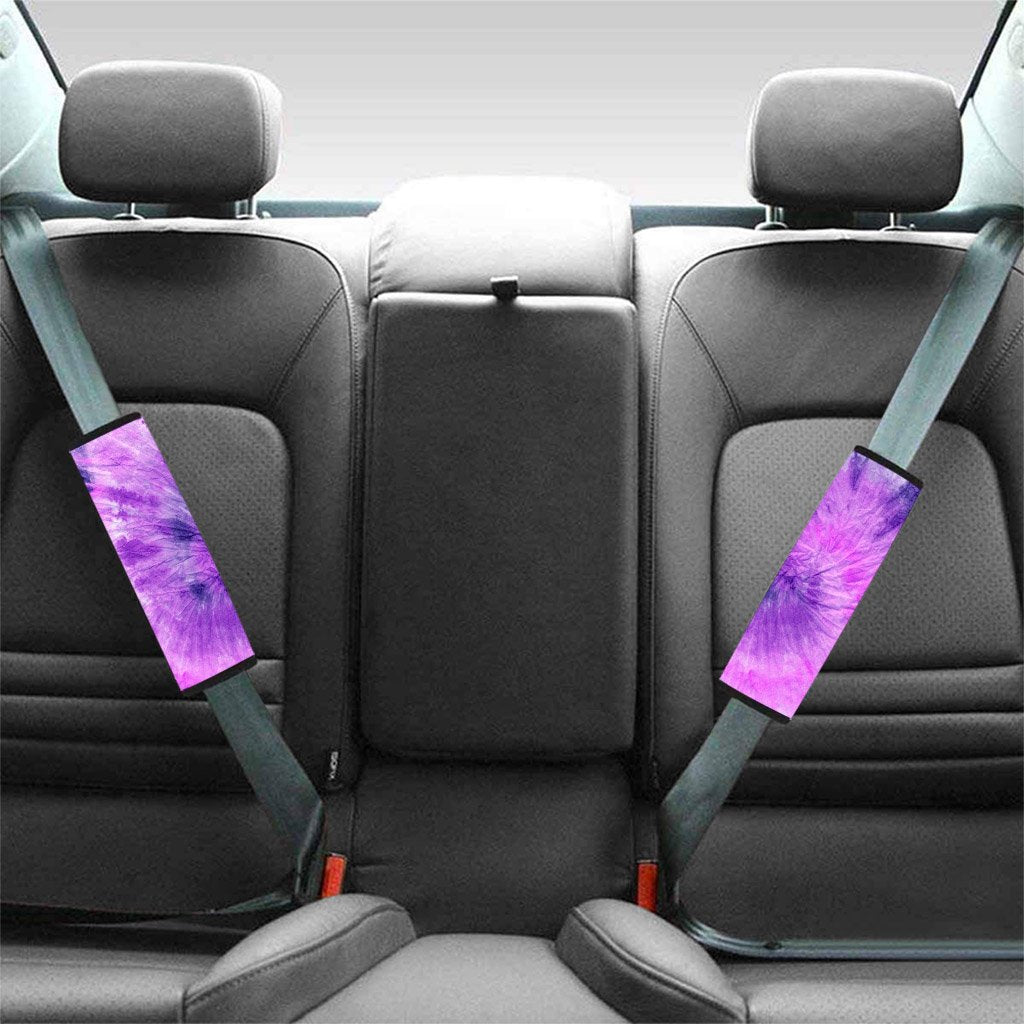 Tie Dye Purple Seat Belt Cover-grizzshop