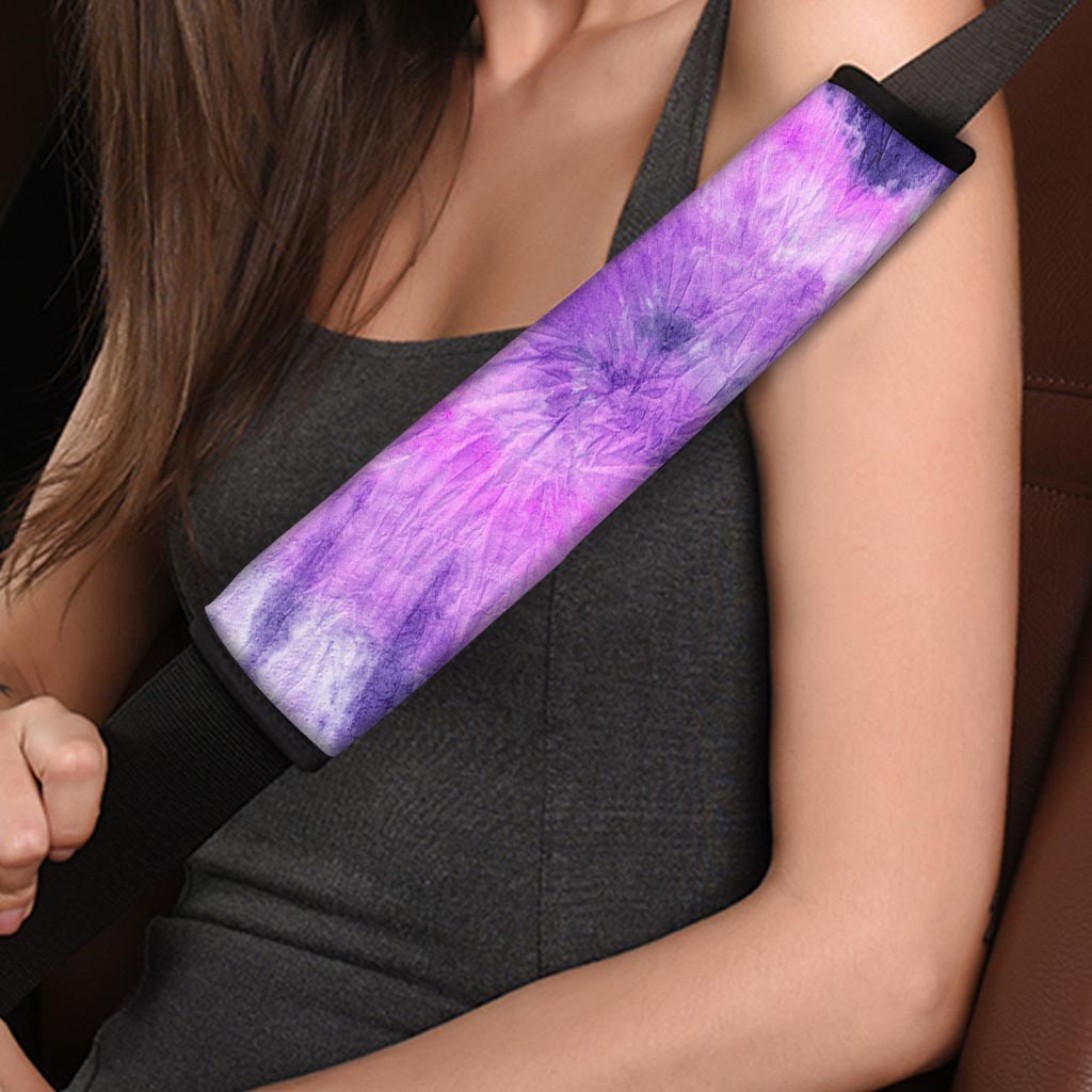 Tie Dye Purple Seat Belt Cover-grizzshop