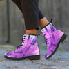 Tie Dye Purple Women's Boots-grizzshop