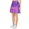 Tie Dye Purple Women's Skirt-grizzshop